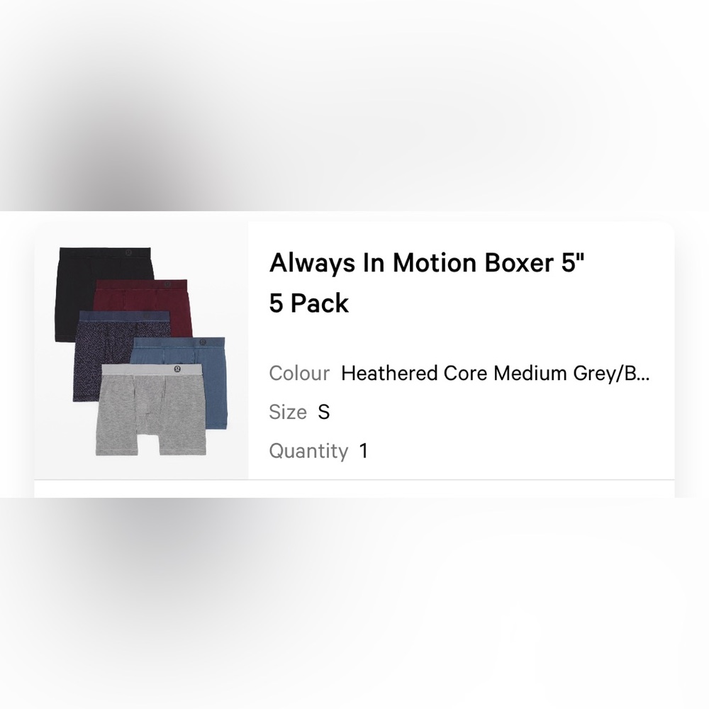 Always In Motion Boxer 5” 5 Pack